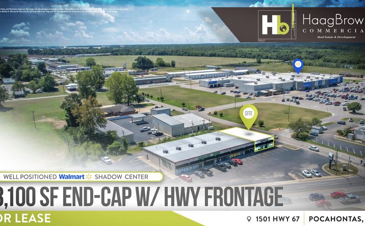 Pictures of Retail property located at 1501 US-67, Pocahontas, AR 72455 for lease - image #1