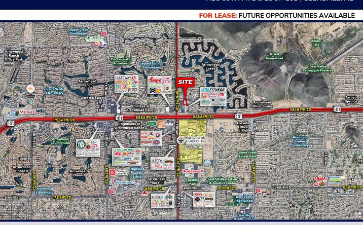 Pictures of Retail property located at NEC 59th Ave & Loop 101, Glendale, AZ 85308 for lease - image #1