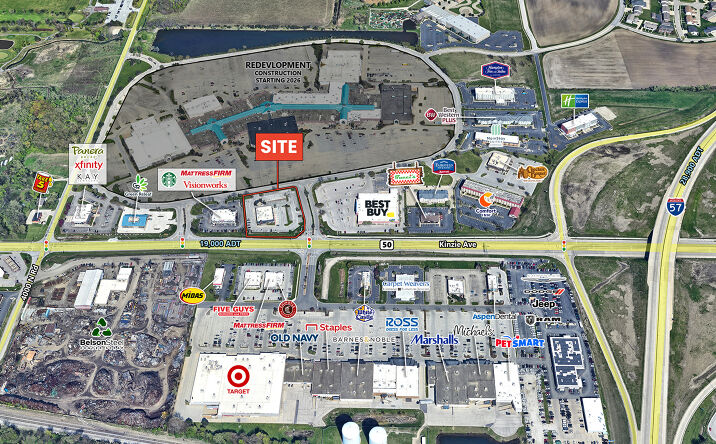 Pictures of Retail property located at 1604 IL-50, Bourbonnais, IL 60914 for lease - image #1