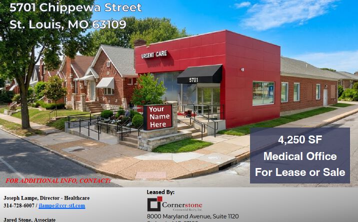 Pictures of Office property located at 5701 Chippewa St, St. Louis, MO 63109 for lease - image #1