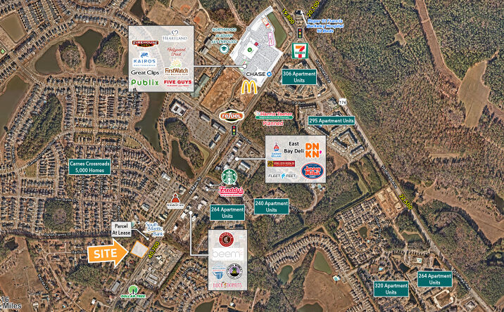 Pictures of Retail, Land property located at 2424 N Main St, Summerville, SC 29486 for lease - image #1