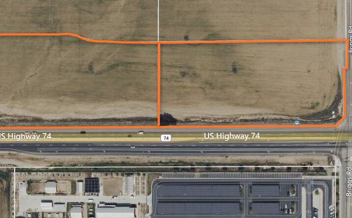 Pictures of Retail, Land property located at Briggs Rd & Hwy 74, Menifee, CA 92585 for lease - image #1