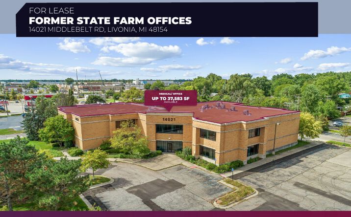 Pictures of Office property located at 14021 Middlebelt Rd, Livonia, MI 48154 for lease - image #1