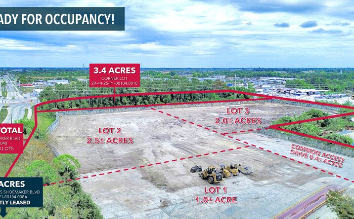 Pictures of Land property located at 3750 Veronica S Shoemaker Blvd, Fort Myers, FL 33916 for lease - image #1