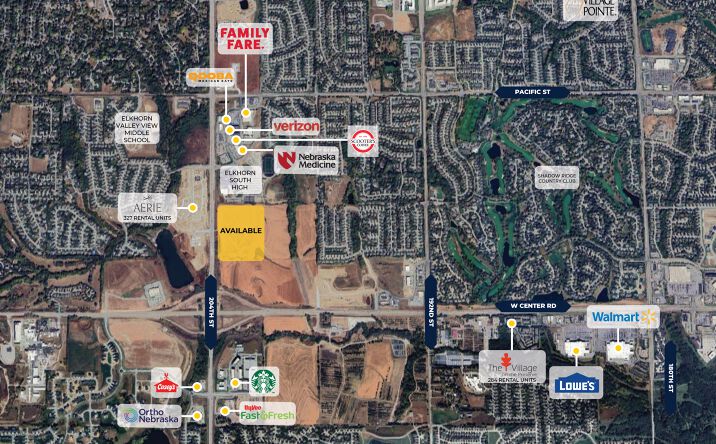 Pictures of Land property located at 204th and Shirley Street, Omaha, NE 68022, Elkhorn, NE 68022 for lease - image #1