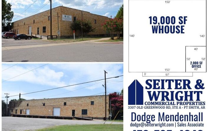 Pictures of Office, Industrial property located at 80 S 4th St, Fort Smith, AR 72901 for lease - image #1