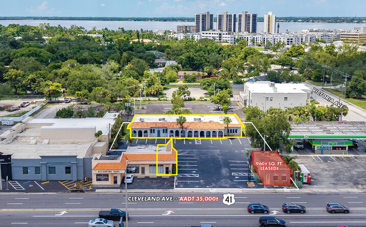 Pictures of Retail, Office property located at 2210-2218 Cleveland Ave, Fort Myers, FL 33901 for lease - image #1