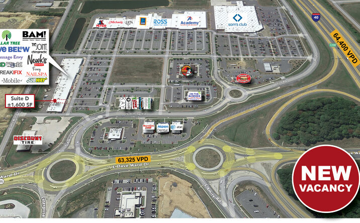 Pictures of Retail property located at 1080 E Dave Ward Dr, Conway, AR 72032 for lease - image #1