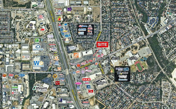 Pictures of Retail, Office, Land, Restaurant property located at NEQ De Zavala & I-10, San Antonio, TX 78249 for lease - image #1