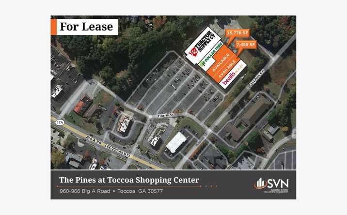 Pictures of Retail property located at 960 Big A Rd, Toccoa, GA 30577 for lease - image #1