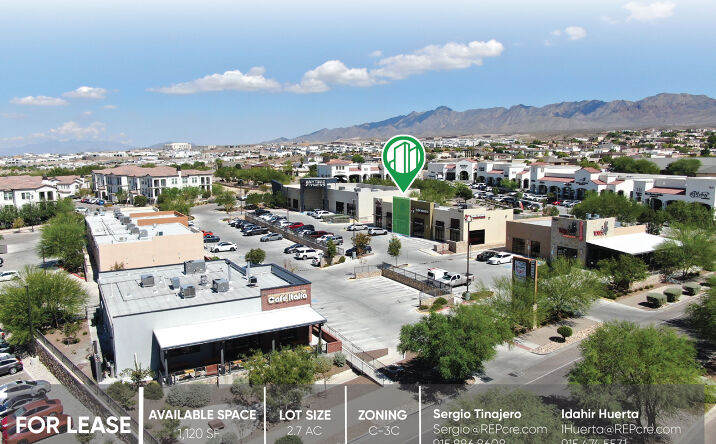 Pictures of Retail property located at 7456 Cimarron Market Ave, El Paso, TX 79911 for lease - image #1