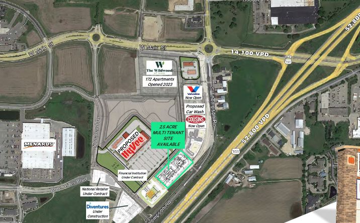Pictures of Retail, Land property located at N Thompson Rd, Sun Prairie, WI 53590 for lease - image #1