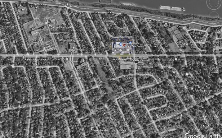 Pictures of Retail property located at 4817 General Meyer, New Orleans, LA 70131 for lease - image #1