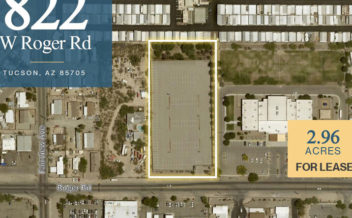 Pictures of Land property located at 822 W Roger Rd, Tucson, AZ 85705 for lease - image #1