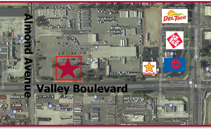 Pictures of Land property located at 14336 Valley Blvd, Fontana, CA 92335 for lease - image #1