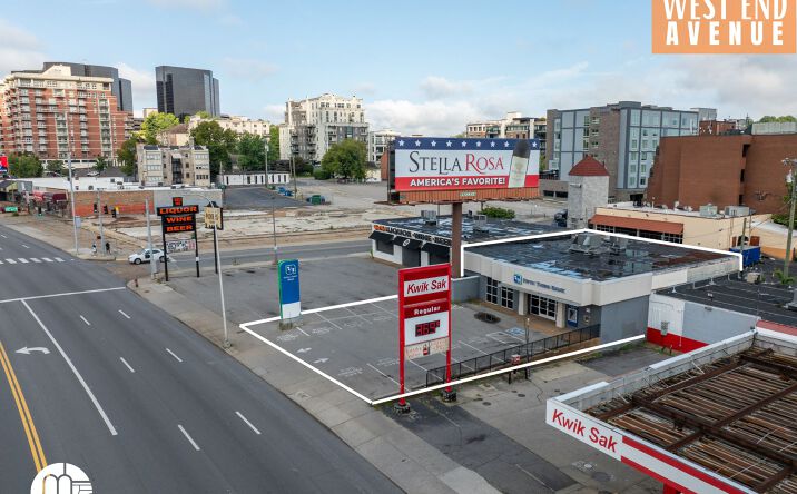 Pictures of Retail, Office, Restaurant property located at 2814 West End Ave, Nashville, TN 37203 for lease - image #1