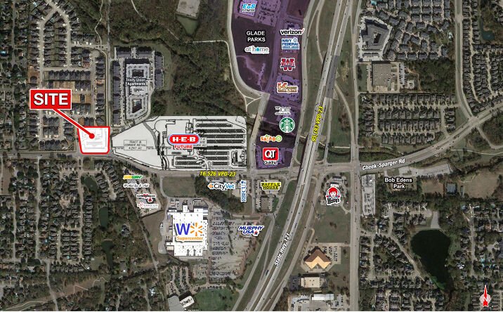 Pictures of Retail, Land property located at 2100-2800 Heritage Ave, Colleyville, TX 76034 for lease - image #1