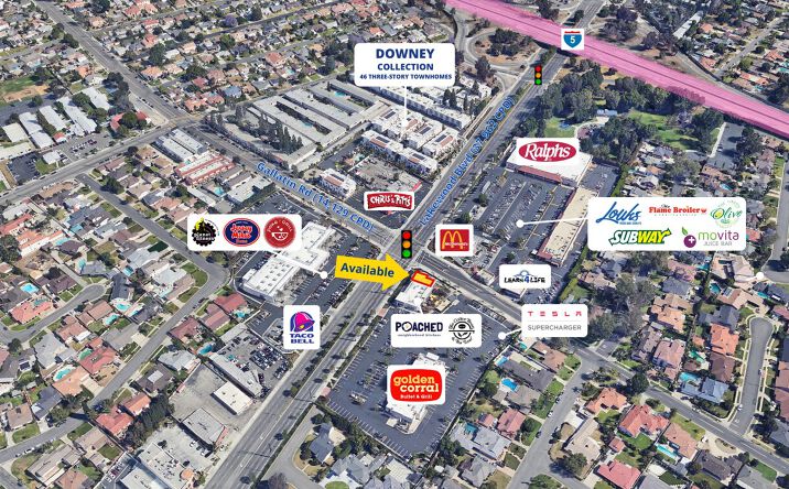 Pictures of Retail property located at 9500 Lakewood Blvd, Downey, CA 90240 for lease - image #1