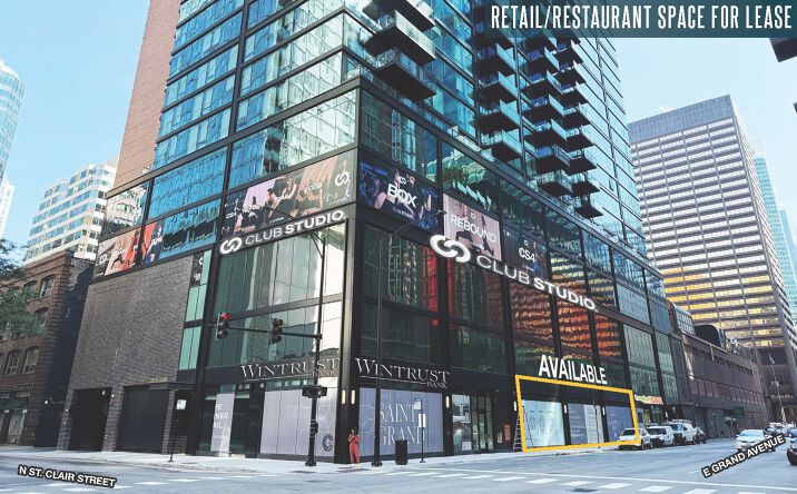 Pictures of Retail property located at 535 N St Clair St, Chicago, IL 60611 for lease - image #1