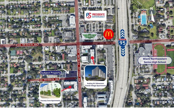 Pictures of Land, Retail, Office property located at 6000 NW 7th Ave, Miami, FL 33127 for lease - image #1