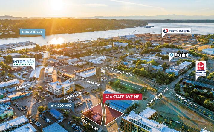 Pictures of Retail, Office, Land property located at 416 State Ave NE, Olympia, WA 98501 for lease - image #1