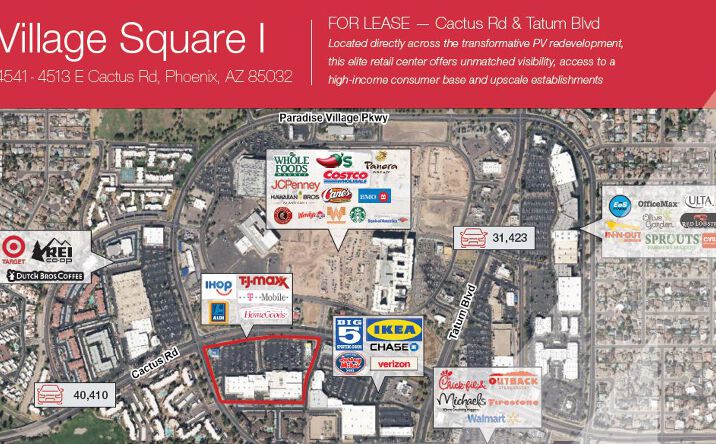Pictures of Retail property located at 4541 E Cactus Rd, Phoenix, AZ 85032 for lease - image #1