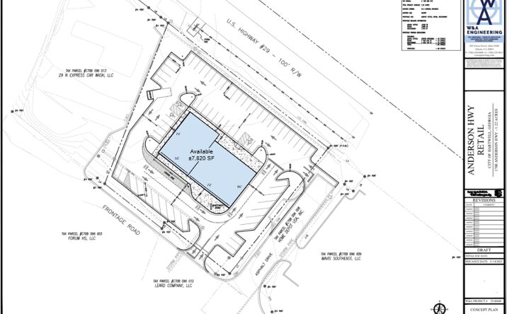 Pictures of Retail, Land property located at 1700 Anderson Hwy, Hartwell, GA 30643 for lease - image #1