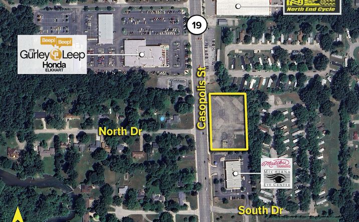 Pictures of Retail, Land property located at 2260 Cassopolis St, Elkhart, IN 46514 for lease - image #1