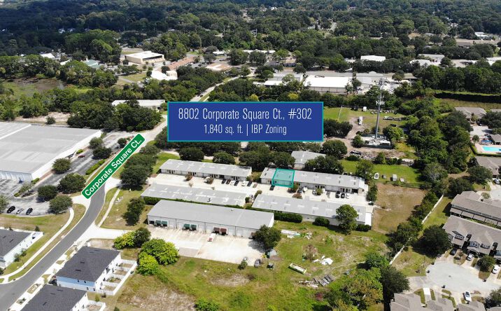 Pictures of Industrial property located at 8802 CORPORATE SQUARE Court 302, Jacksonville, FL 32216 for lease - image #1