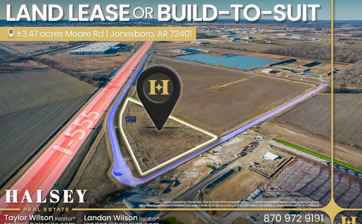 Pictures of Land property located at Moore Rd, Jonesboro, AR 72401 for lease - image #1
