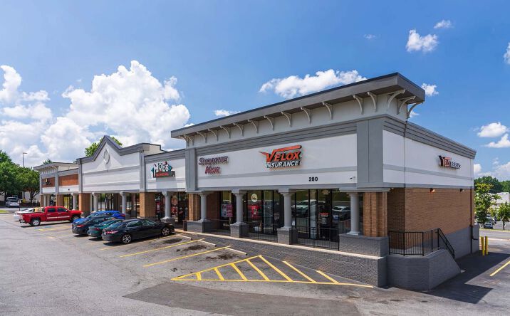 Pictures of Retail property located at 180, 210, 270, & 280 Cobb Pkwy N, Marietta, GA 30062 for lease - image #1
