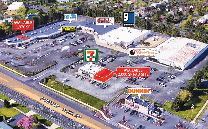 Pictures of Retail property located at 1487 Street Rd, Warminster, PA 18974 for lease - image #1