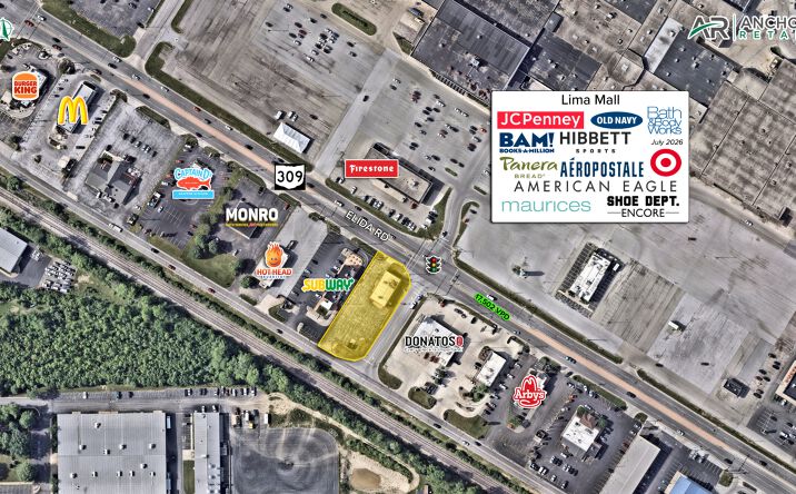 Pictures of Retail property located at 2465 Elida Rd, Lima, OH 45805 for lease - image #1