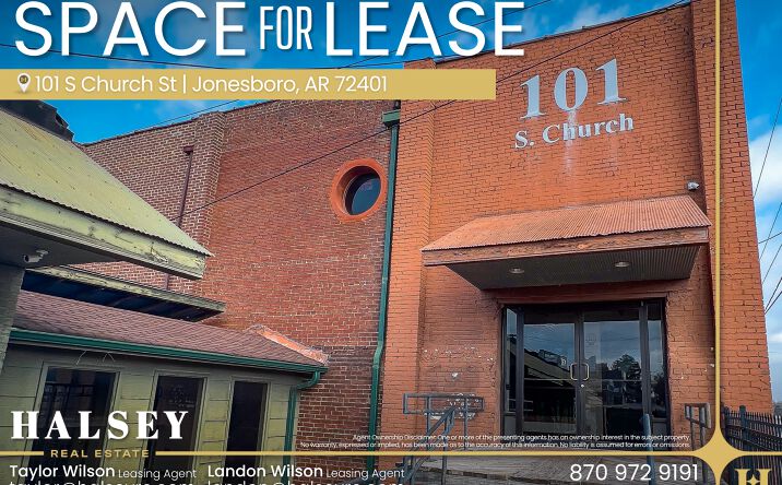Pictures of Retail, Office property located at 101 S Church St, Jonesboro, AR 72401 for lease - image #1