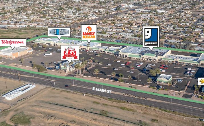 Pictures of Retail, Restaurant property located at 6002-6150 E Main St, Mesa, AZ 85205 for lease - image #1