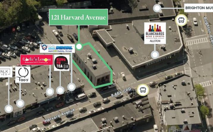 Pictures of Retail, Office property located at 121 Harvard Ave, Boston, MA 02134 for lease - image #1