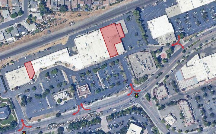 Pictures of Retail property located at 1122 E Stanley Blvd, Livermore, CA 94550 for lease - image #1