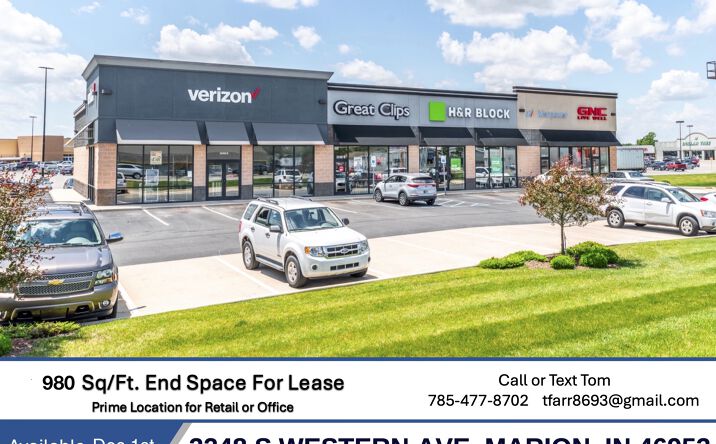 Pictures of Retail, Office property located at 3248 S Western Ave, Marion, IN 46953 for lease - image #1
