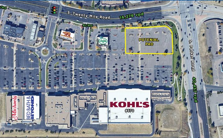 Pictures of Retail, Land property located at 11485 S Twenty Mile Rd, Parker, CO 80134 for lease - image #1