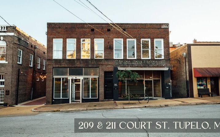 Pictures of Retail, Office property located at 211 Court St, Tupelo, MS 38804 for lease - image #1