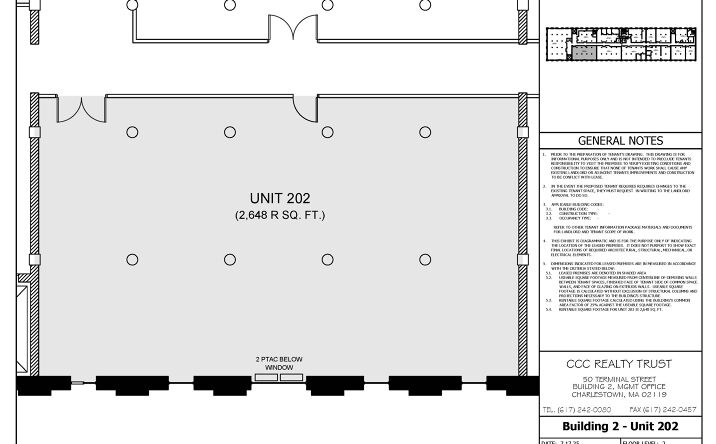 Pictures of Office, Industrial property located at 50 Terminal St, Boston, MA 02129 for lease - image #1