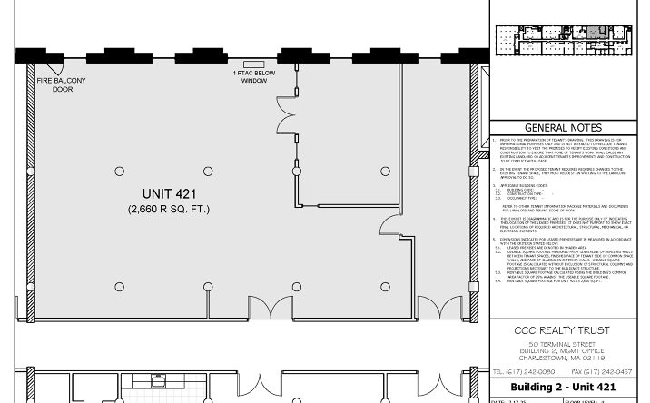 Pictures of Office, Industrial property located at 50 Terminal St, Boston, MA 02129 for lease - image #1