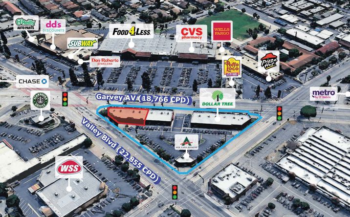 Pictures of Retail, Restaurant property located at 11912 Valley Blvd, El Monte, CA 91732 for lease - image #1