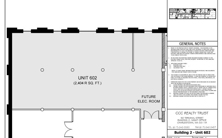 Pictures of Office, Industrial property located at 50 Terminal St, Boston, MA 02129 for lease - image #1