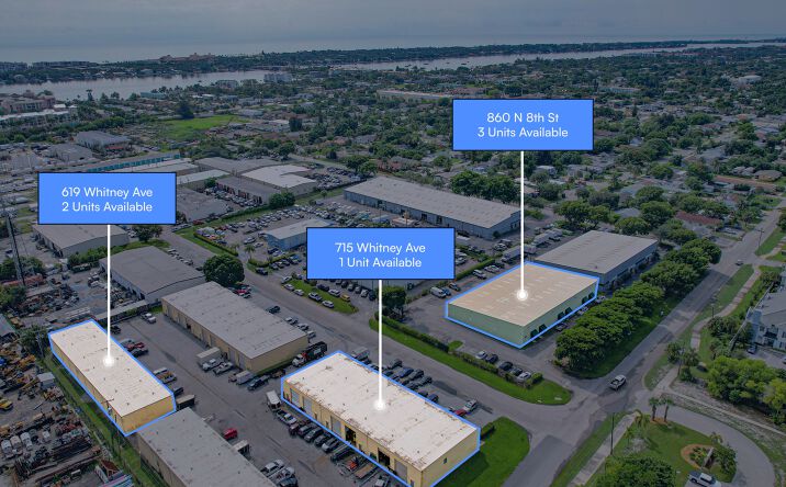 Pictures of Industrial property located at 715 Whitney Ave, Lantana, FL 33462 for lease - image #1