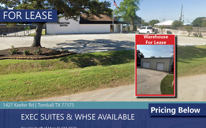 Pictures of Office, Industrial property located at 1427 Keefer Rd, Tomball, TX 77375 for lease - image #1