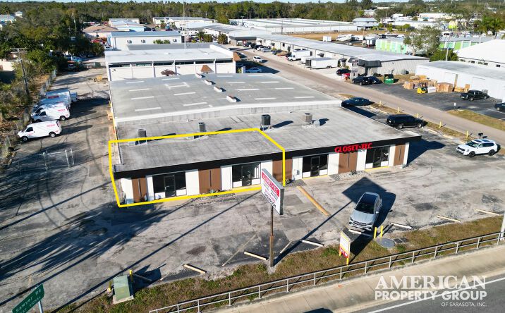 Pictures of Retail, Industrial property located at 4107 Clark Rd, Sarasota, FL 34233 for lease - image #1
