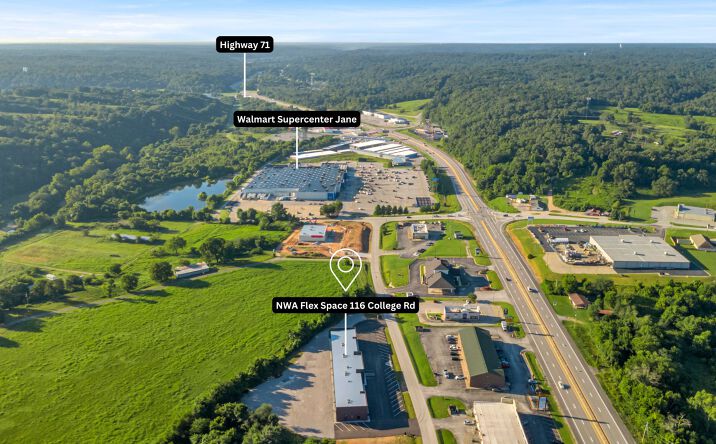 Pictures of Retail, Office, Industrial property located at 116 College Rd, Pineville, MO 64856 for lease - image #1