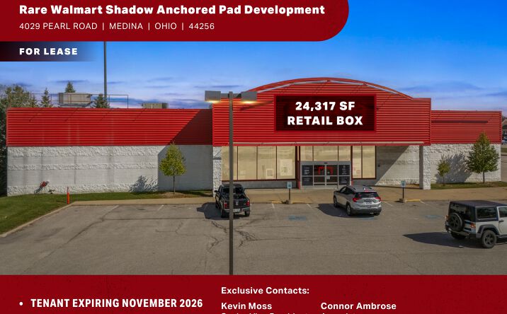 Pictures of Retail property located at 4029 Pearl Rd, Medina, OH 44256 for lease - image #1