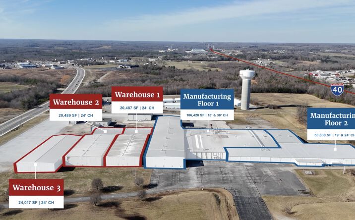 Pictures of Industrial property located at 656 Interstate Dr, Crossville, TN 38555 for lease - image #1